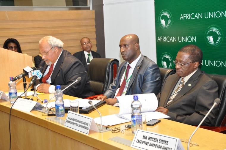 Press Briefing of Dr Mustapha Sidiki Kaloko, Commissioner for Social Affairs of the African Union (AU)