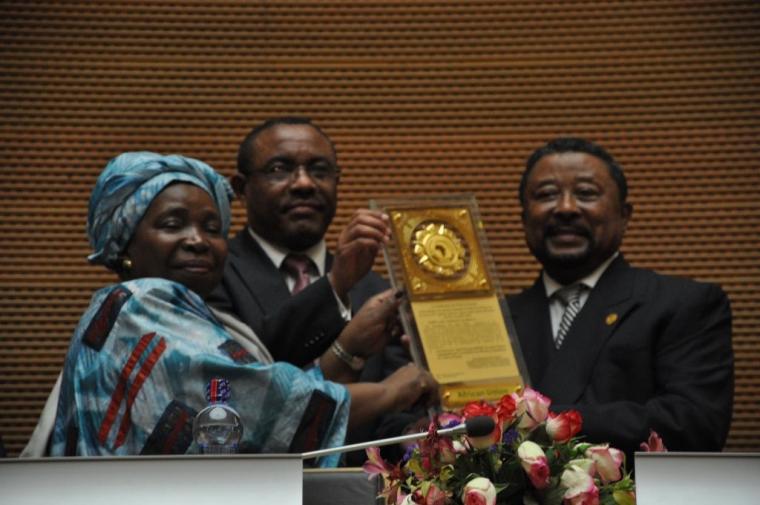 Former AUC Commission’s Chairperson  Dr Jean Ping Awarded Medal for Distinguished Achievements