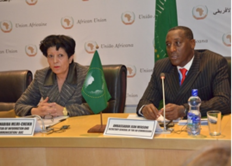 Press Briefing of the Secretary General of the AU Commission and the Director of Communication