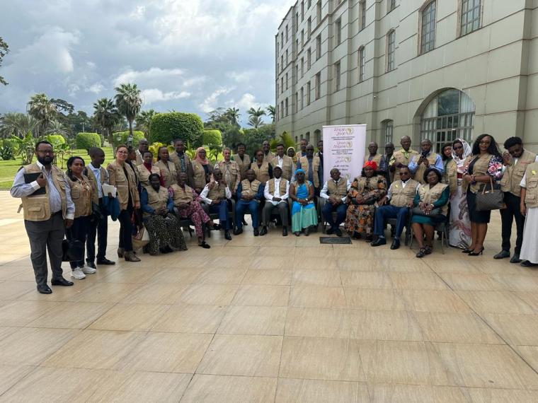The AUEOM Press Conference on the conduct of Electoral Process of the