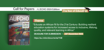 Call For Papers AU ECHO 2024 Ediition African Union   43193 Annc AUECHO Banner WEB 