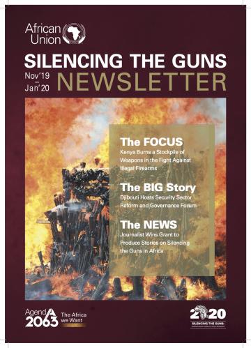 Newsletter: Silencing the Guns activities, November 2019 - January 2020