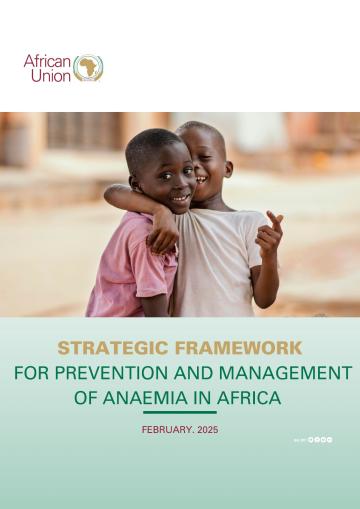 Strategic Framework for the Prevention and Management of Anaemia in Africa