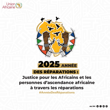 2025 Theme of the Year: "2025 Year of Reparations: Justice for Africans & People of African Descent through Reparations."