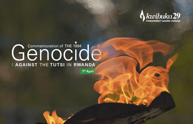 Ceremony of the 29th Commemoration of the 1994 Genocide Against the Tutsi in Rwanda (Kwibuka29)